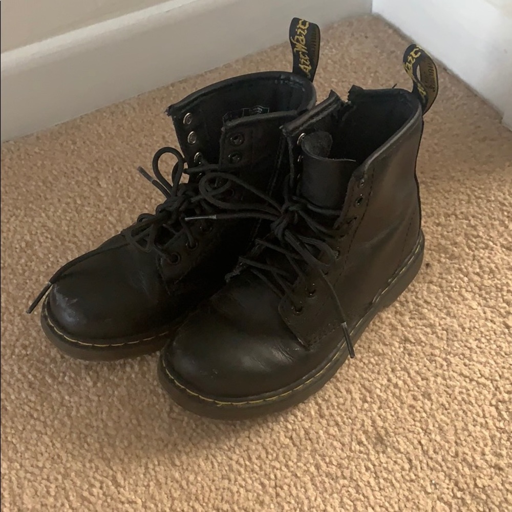 KIDS DOC MARTENS COMBAT BOOTS
